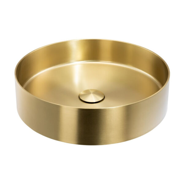 Abode Iox 375mm Steel Basin - PVD | Nationwide shipping UK and Ireland | Bathshed