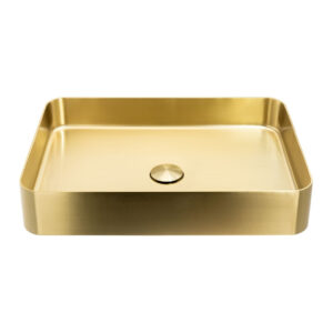 Abode Iox 375mm Steel Basin - PVD | Nationwide shipping UK and Ireland | Bathshed