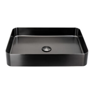 Abode Iox 375mm Steel Basin - PVD | Nationwide shipping UK and Ireland | Bathshed