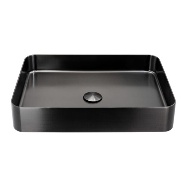Abode Iox 375mm Steel Basin - PVD | Nationwide shipping UK and Ireland | Bathshed