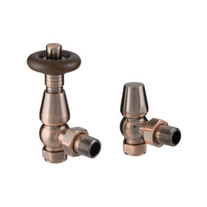 Chelsea Angled Antique Copper Valves