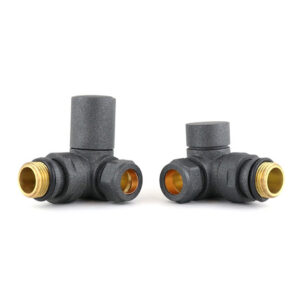 Round Corner Anthracite Valves