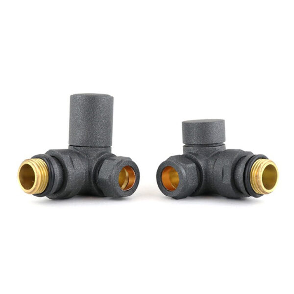 Round Corner Anthracite Valves