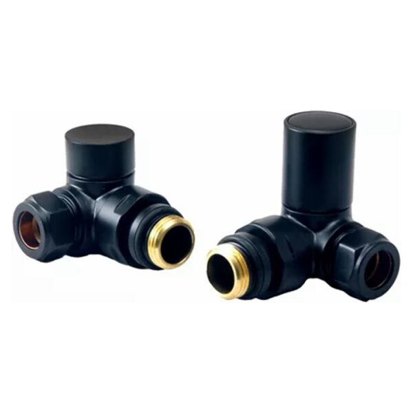 Round Corner Black Valves