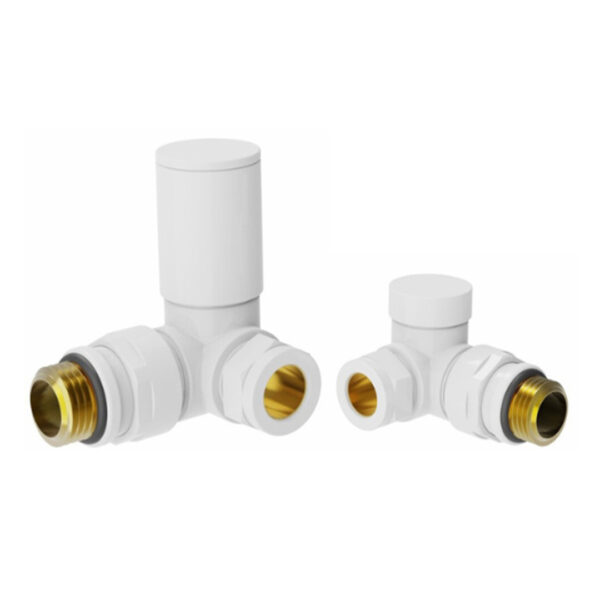 Round Corner White Valves