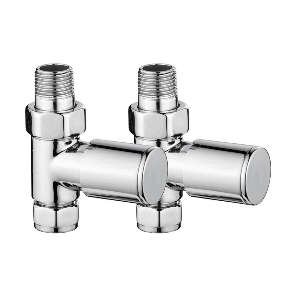 Round Straight Chrome Valves