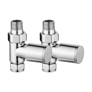 Round Straight Chrome Valves