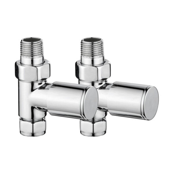 Round Straight Chrome Valves