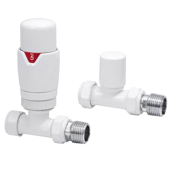 TRV Valves White | Heating Accessories | Bathshed | Nationwide Delivery UK and Ireland