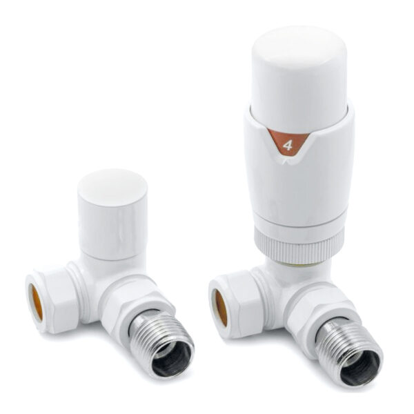 TRV Valves White | Heating Accessories | Bathshed | Nationwide Delivery UK and Ireland
