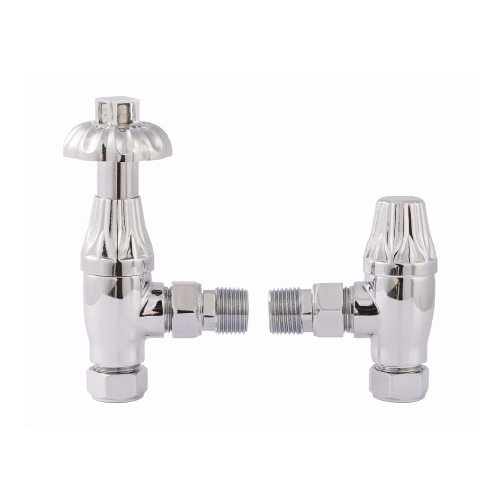 Westminster Angled Chrome Valves