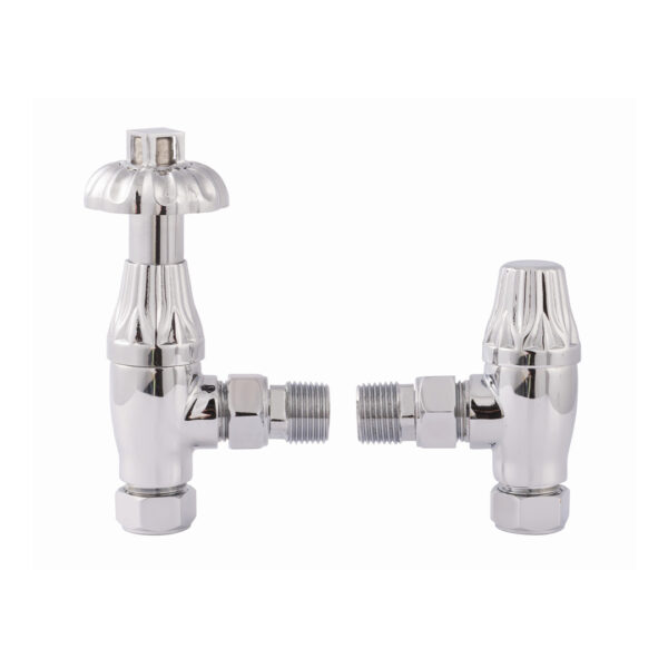 Westminster Angled Chrome Valves