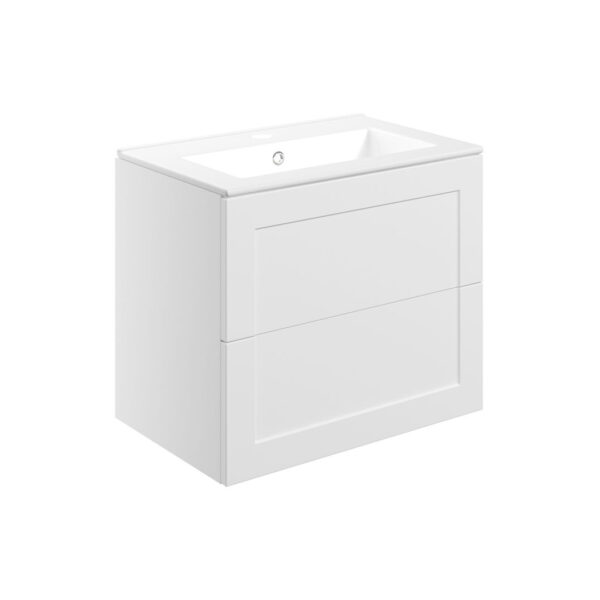 Eden 2 drawer wall hung vanity unit | Green, Peony | Haven Furniture | Nationwide shipping ireland and the uk | Bathshed