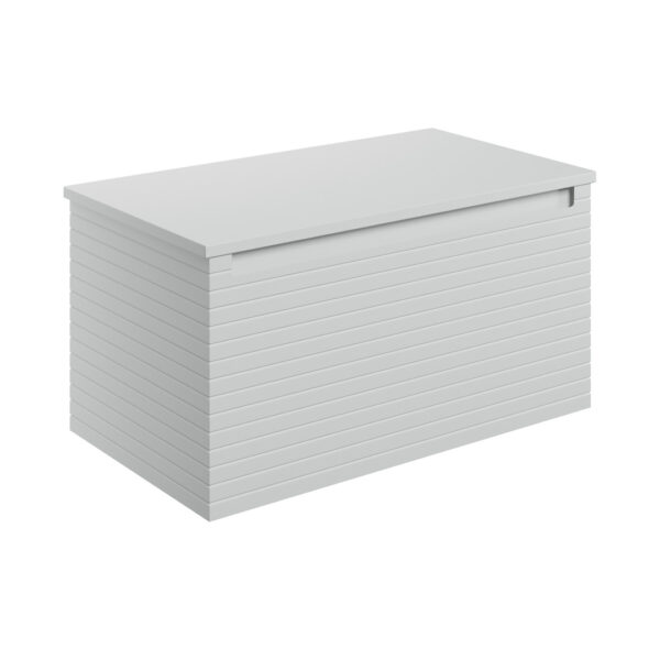 Milo Matt Mineral Grey Wall Hung Vanity Unit | Ridged Texture Vanity Unit | Nationwide Delivery Uk and Ireland | Bathshed