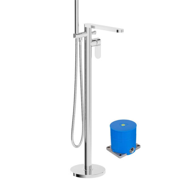 URBAN Floorstanding Bath Shower Mixer Chrome