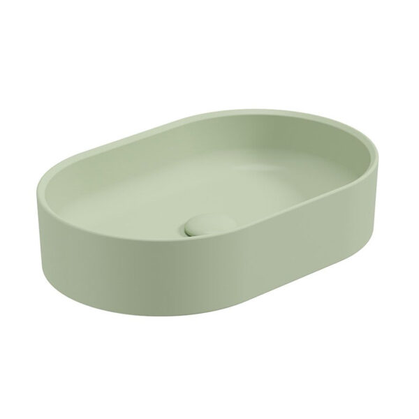 LIVING Oval Countertop Wash Basin & Waste Parkland