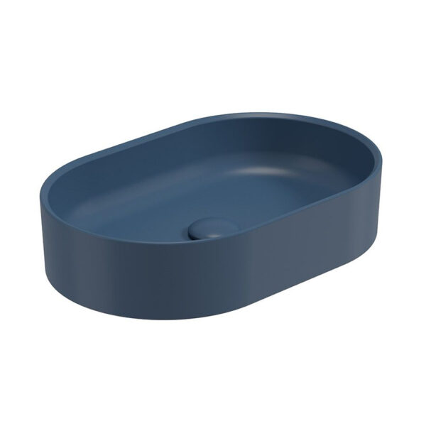 LIVING Oval Countertop Wash Basin & Waste Riverside