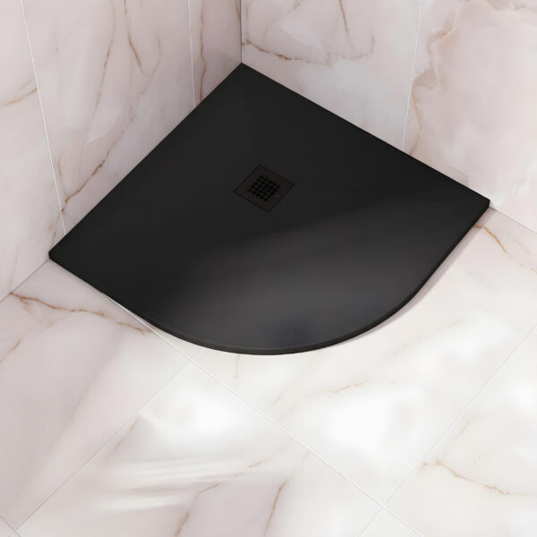 Black Quadrant Slate Shower Tray | Shower Trays | Bathshed | Next day dispatch ireland and the UK