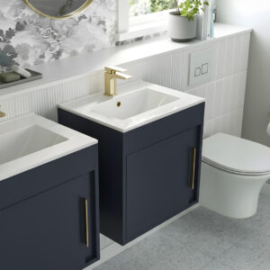 Marlow blue wall hung vanity unit | Bathroom Furniture | next day delivery uk and ireland | Bathshed