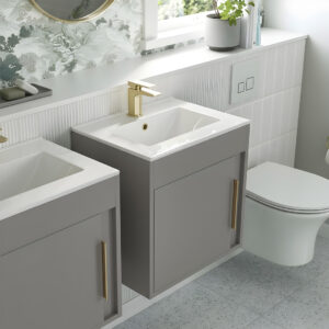 Marlow grey wall hung vanity unit | Bathroom Furniture | next day delivery uk and ireland | Bathshed