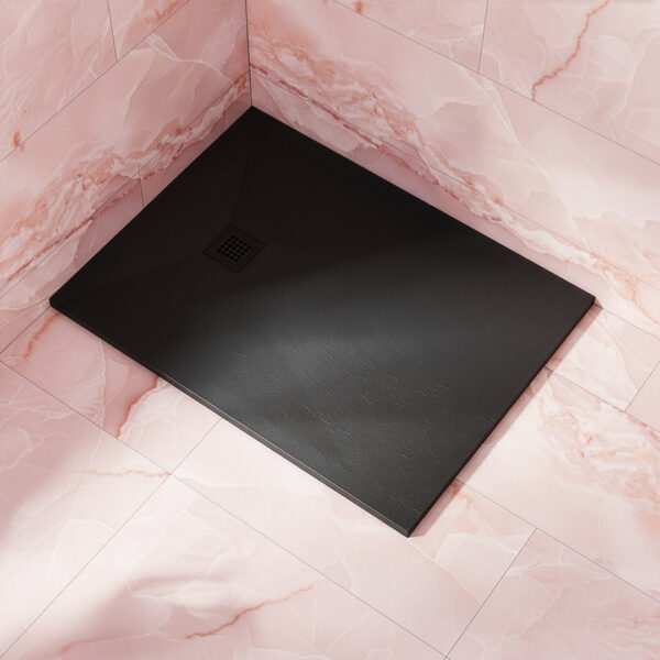 Black Large Rectangular Slate Shower Tray | Shower Trays | Bathshed | Next day dispatch ireland and the UK