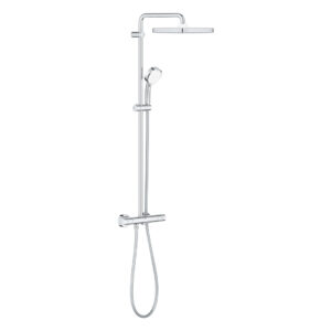 Tempesta Cosmopolitan System 250 Cube Shower System with Thermostat for Wall Mounting
