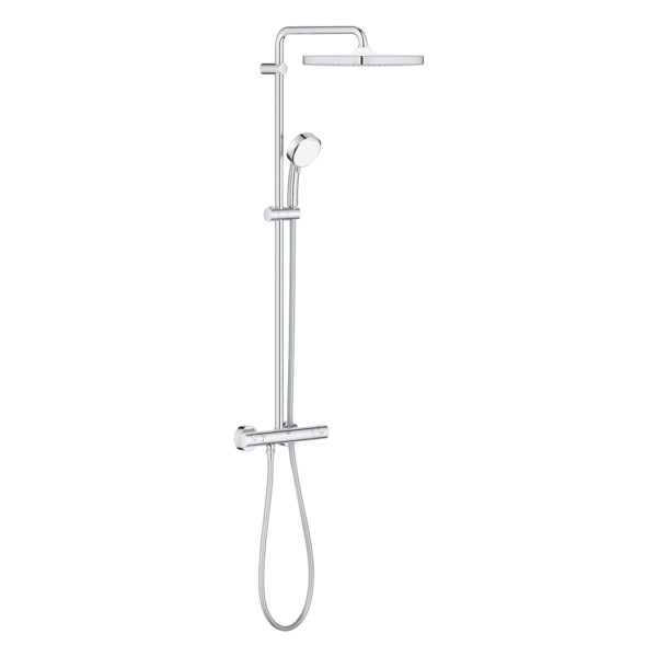Tempesta Cosmopolitan System 250 Cube Shower System with Thermostat for Wall Mounting