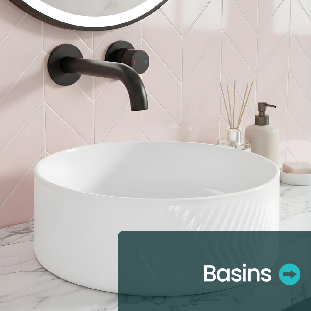 Countertop basins for vanity units | Basins | Bathshed | delivery ireland and the uk