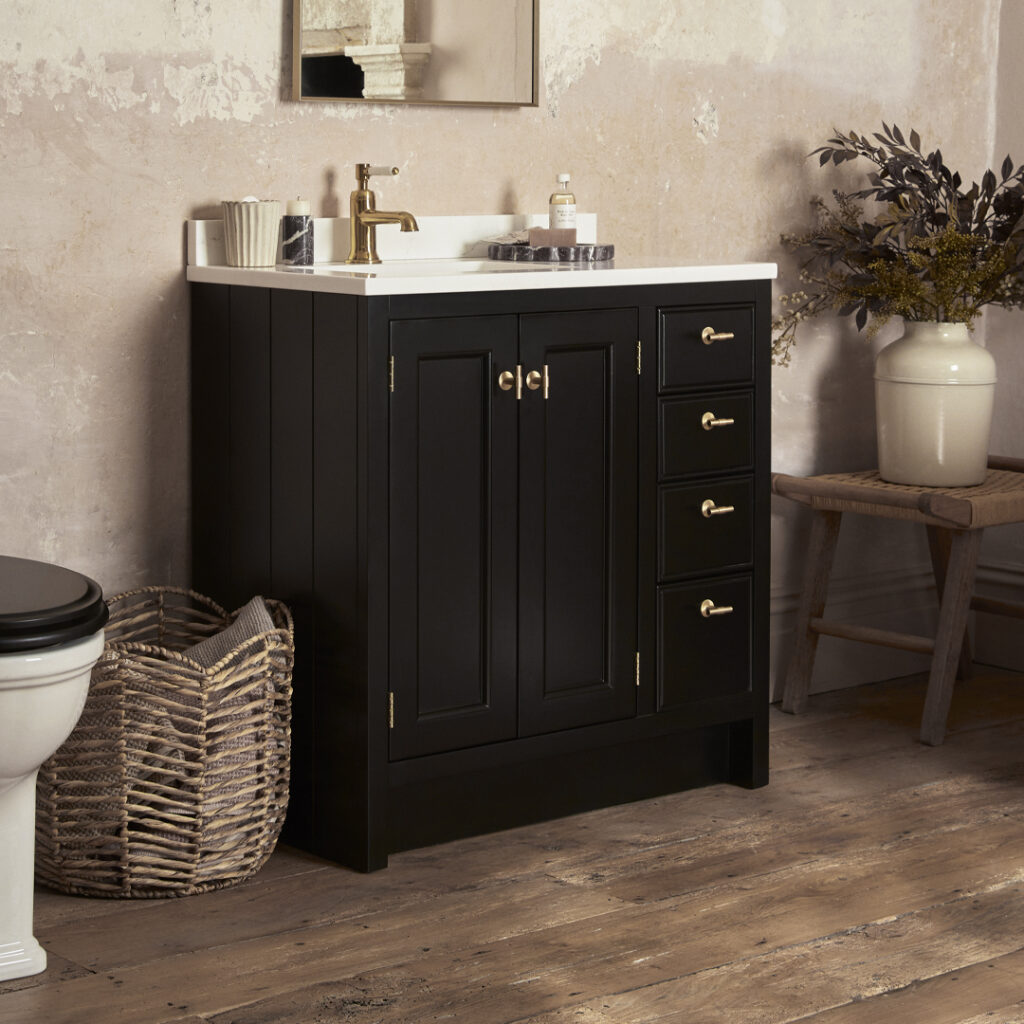 Roper Rhodes Hampton 800 Underslung Basin Vanity Unit | Bathroom Furniture | Bathshed | Nationwide Shipping UK and Ireland