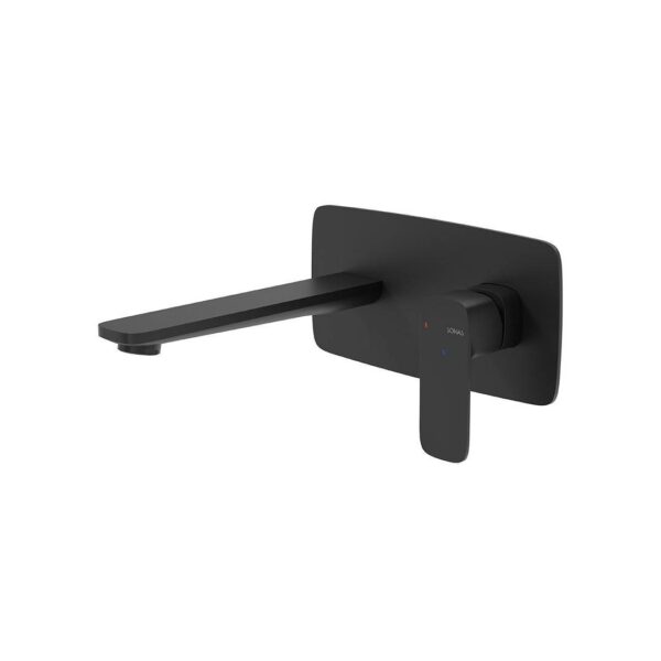 INEZ Wall Mounted Basin Mixer Matt Black