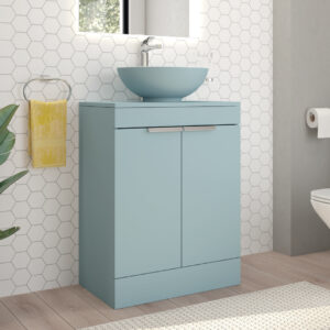 Stockholm 2 door floorstanding vanity unit | Scandinavian bathroom furniture | Sonas Bathrooms | Bathshed | Nationwide Delivery UK and Ireland