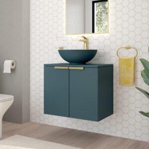 Stockholm 2 door wall hung vanity unit | Scandinavian bathroom furniture | Sonas Bathrooms | Bathshed | Nationwide Delivery UK and Ireland