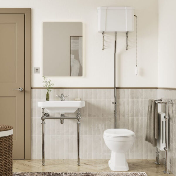 Zyra 1TH Console Basin - Chrome