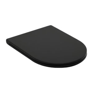 Atti series 300 matt black toilet seat