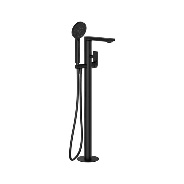 Cashel Floor standing Bath Shower Mixer | Brushed Brass, Matt Black, Chrome, Gun Metal | Bathshed | Nationwide Delivery Ireland & The UK
