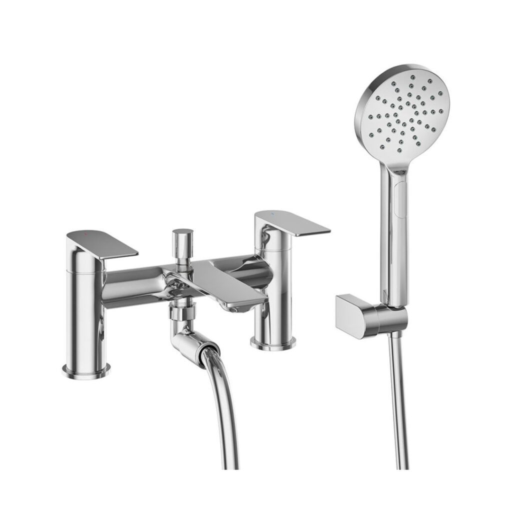 Cashel Bath Shower Mixer | Brushed Brass, Matt Black, Chrome, Gun Metal | Bathshed | Nationwide Delivery Ireland & The UK