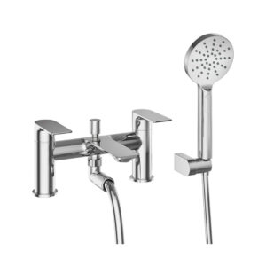 Cashel Bath Shower Mixer | Brushed Brass, Matt Black, Chrome, Gun Metal | Bathshed | Nationwide Delivery Ireland & The UK