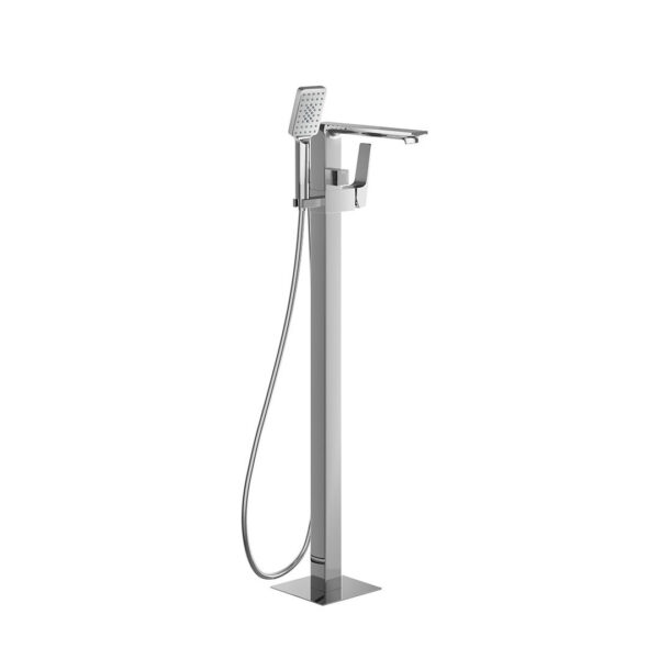 Cobh Floor standing Bath Shower Mixer | Brushed Brass, Matt Black, Chrome, Gun Metal | Bathshed | Nationwide Delivery Ireland & The UK