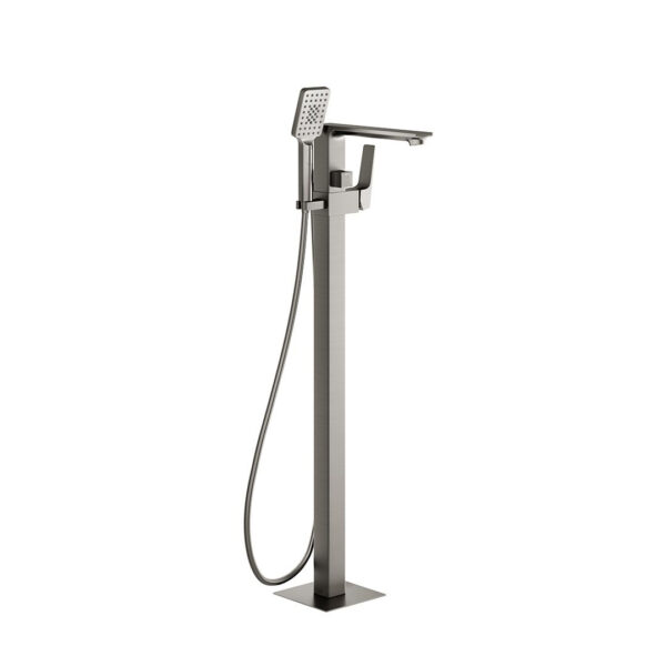 Cobh Floor standing Bath Shower Mixer | Brushed Brass, Matt Black, Chrome, Gun Metal | Bathshed | Nationwide Delivery Ireland & The UK