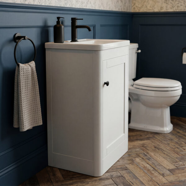 Cambridge Cloakroom Floorstanding Vanity Unit | Bathroom Furniture | Bathshed | Nationwide delivery Ireland and the UK
