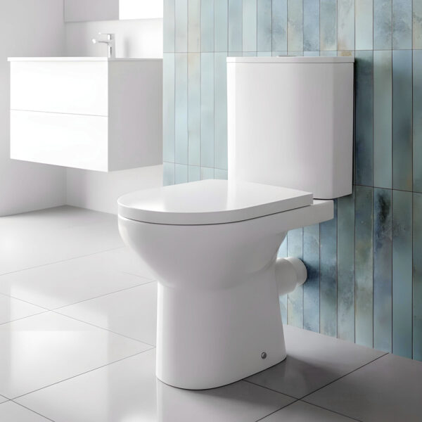 Eden Open Back Close Coupled Toilet