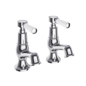 Adare Basin Taps | Chrome Traditional Design | Bathshed | Nationwide Delivery Ireland & The UK