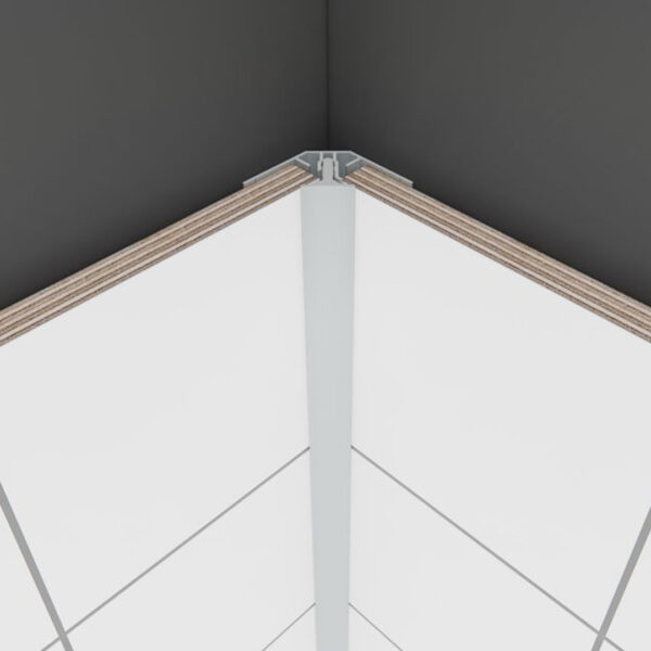 Internal corner profile for fibo wall panels | Nationwide delivery UK | Bathshed