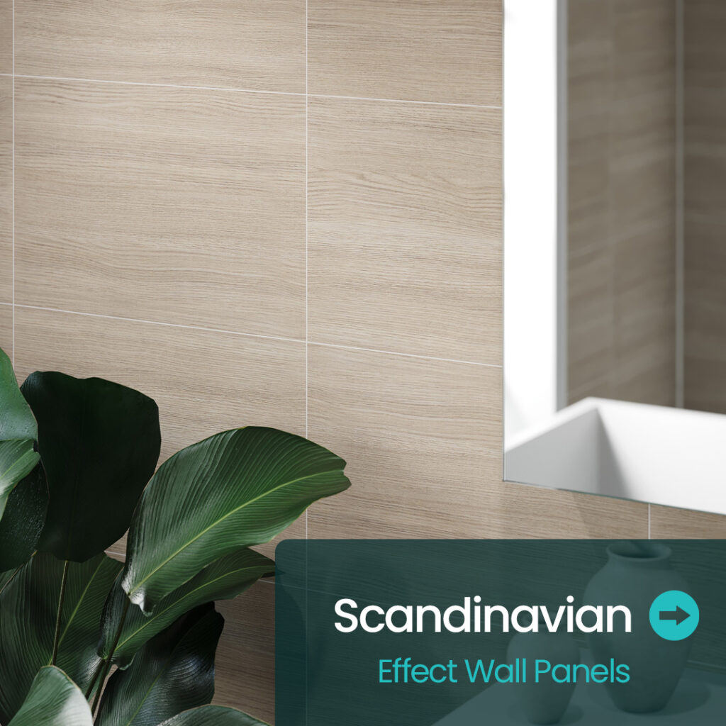Fibo Contemporary Tile Effect Wall Panels | Nationwide Delivery UK | Bathshed