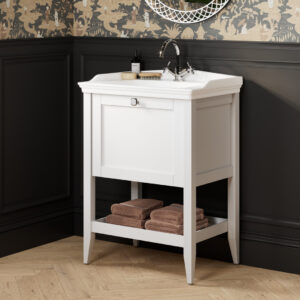 Burford Traditional Floorstanding Vanity Unit With Drawer & Shelf | Blue, Anthracite, White | Nationwide Delivery Throughout Ireland & The UK | Bathshed