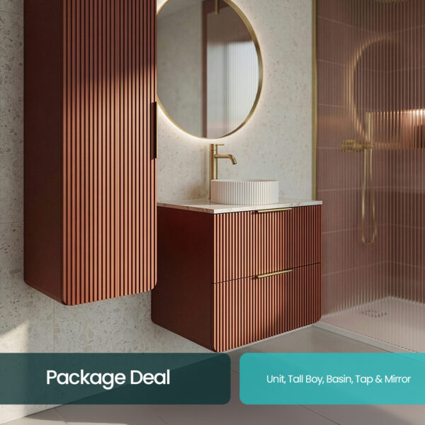 Sorrento Imola Red Vanity Package