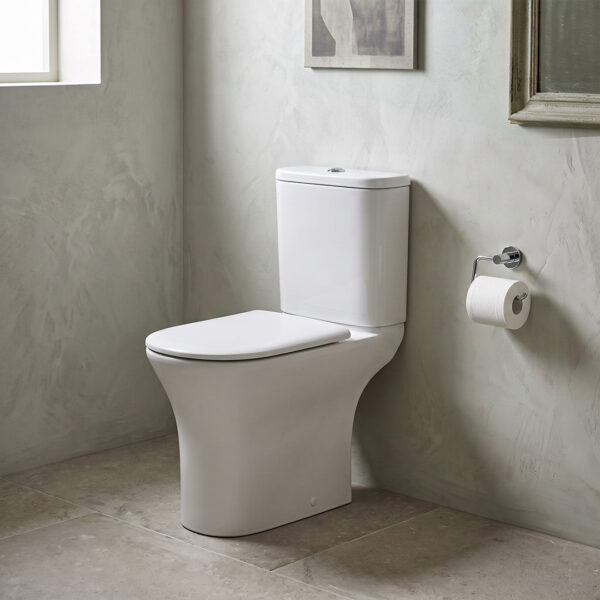 series 300 open back comfort height closed coupled toilet | Toilets Ireland and the UK | Bathshed