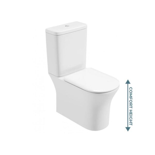 Series 300 Comfort Height Close Coupled Toilet – Open Back