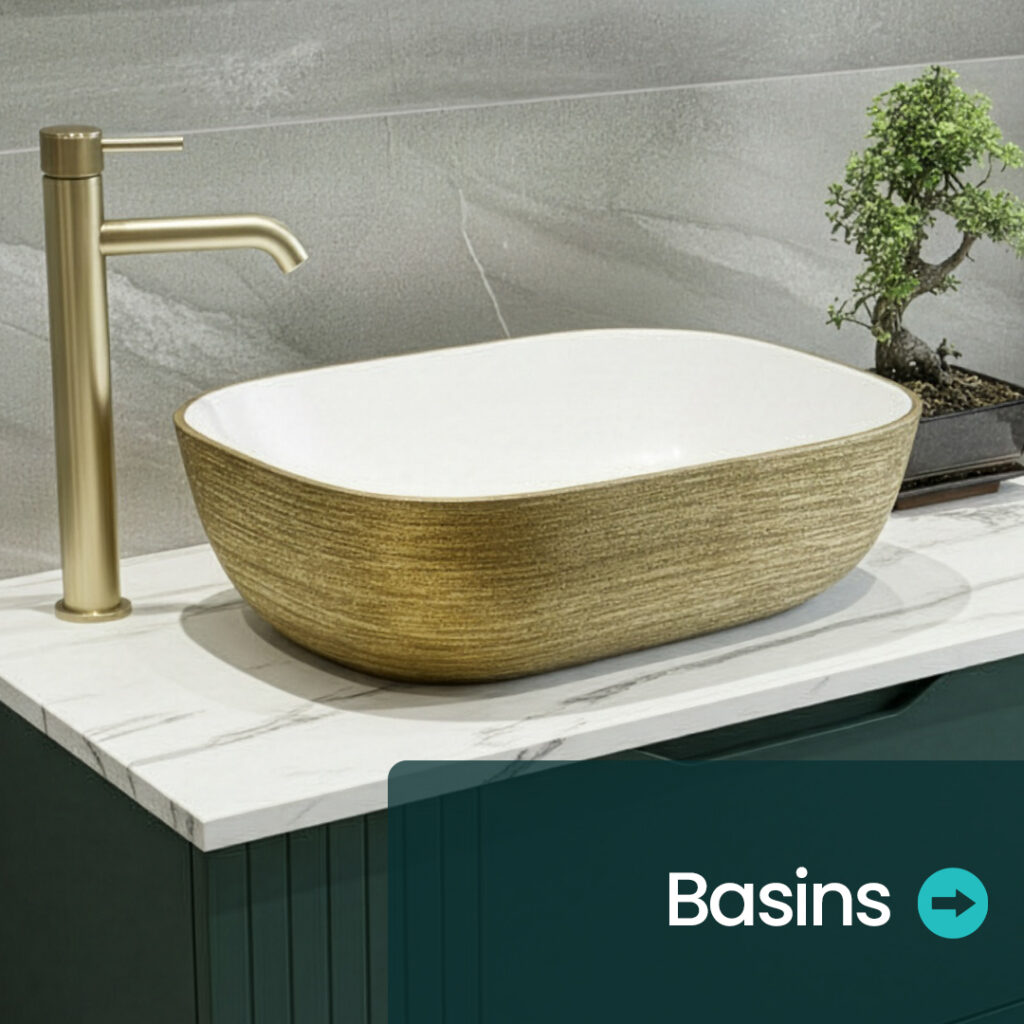 Countertop basins for vanity units | Basins | Bathshed | delivery ireland and the uk