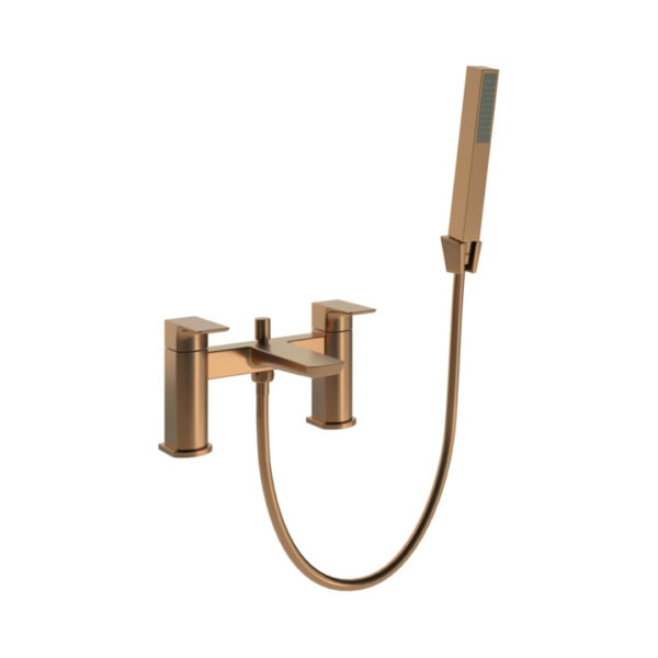 Orchid Bath/Shower Mixer | Brushed Bronze | Shower Head & Tap | Bathshed | Nationwide Delivery UK & Ireland